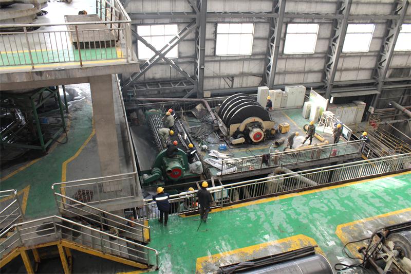 Dehydration of iron concentrate in Chengde Tianbao Group